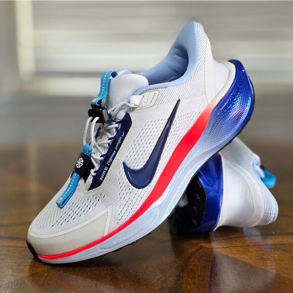 Nike Air Zoom Pegasus EasyOn Team USA White Blue ReactX FV3705-100 Women’s 9.5 - Picture 2 of 16